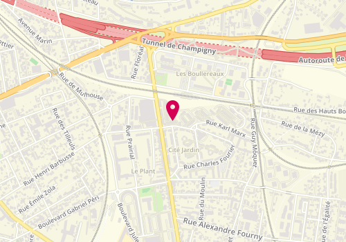 Plan de MATI Majid, 21 Place Louis Loucheur, 94500 Champigny-sur-Marne