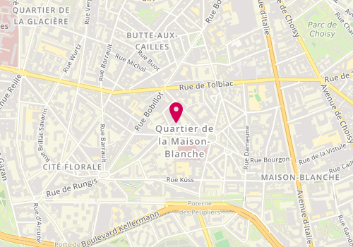 Plan de SIMÉON Edouard, 15 Passage Trubert Bellier, 75013 Paris