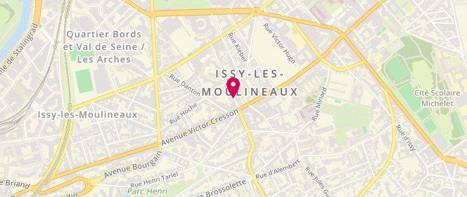 Plan de SADIK Jean Claude, 32 Rue Diderot, 92130 Issy-les-Moulineaux