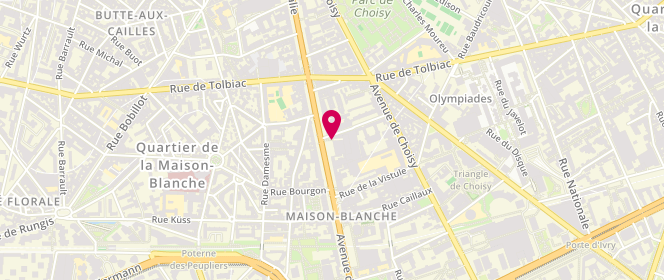 Plan de Nguyen Huu-Phuoc, 83 Avenue d'Italie, 75013 Paris
