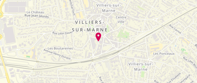 Plan de LAMISSE Nathalie, 16 Rue Maurice Roy, 94350 Villiers-sur-Marne