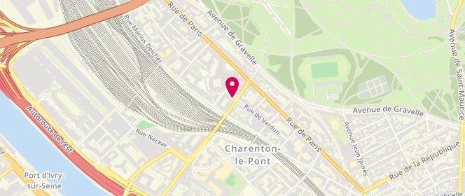 Plan de COHEN-CHOURAQUI Carole, 41 Rue de Verdun, 94220 Charenton-le-Pont