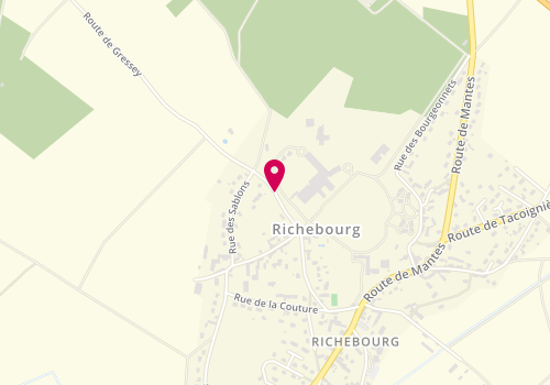 Plan de GRAGER Christophe, 22 Route de Gressey, 78550 Richebourg