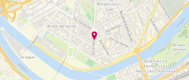 Plan de LE GOAS Claudie, 26 Rue de Meudon, 92100 Boulogne-Billancourt