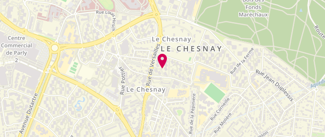 Plan de VALLET Jean-Luc, 4 Square Debussy, 78150 Le Chesnay-Rocquencourt