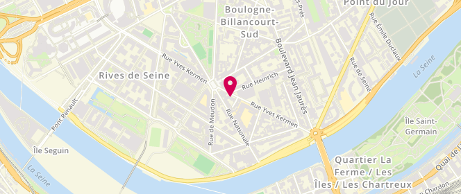 Plan de SANZ Joël, 41 Rue Yves Kermen, 92100 Boulogne-Billancourt