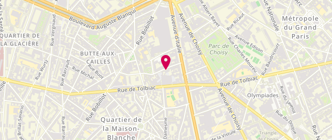 Plan de BRAMBILLA Sandrine, 21 Rue du Moulinet, 75013 Paris