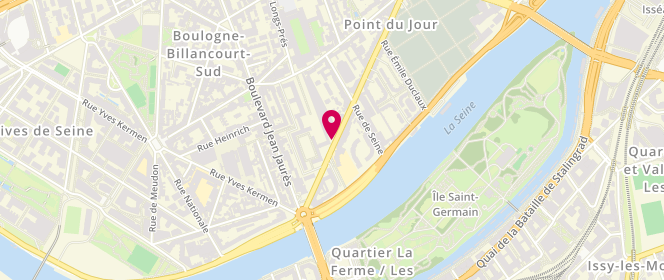 Plan de ZIMMERMANN Michel, 9 Avenue Pierre Grenier, 92100 Boulogne-Billancourt