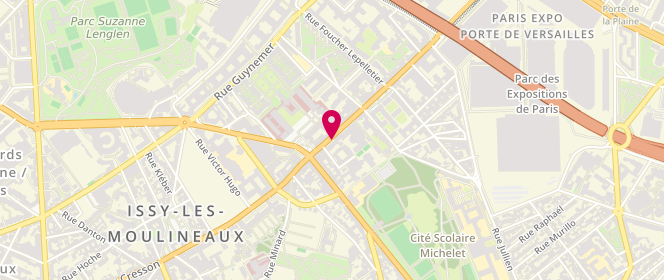 Plan de BEYLOUNE Christine, 31 Rue Ernest Renan, 92130 Issy-les-Moulineaux