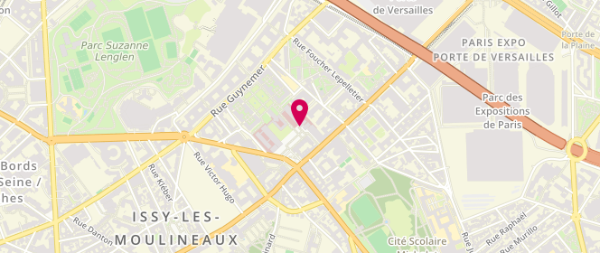 Plan de BONFILS Nicolas, 4 Parvis Corentin Celton, 92133 Issy-les-Moulineaux