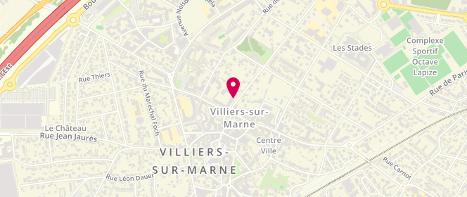 Plan de PINEAU Olivier, 7 Rue du 11 Novembre 1918, 94350 Villiers-sur-Marne