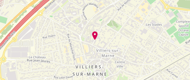 Plan de MECHALI Philippe, 2 Rue de Noisy, 94350 Villiers-sur-Marne