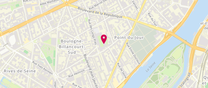 Plan de BALTA Sorin, 3 Place Corneille, 92100 Boulogne-Billancourt