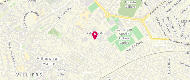 Plan de ROBERT Emmanuelle, 15 Avenue Montrichard, 94350 Villiers-sur-Marne