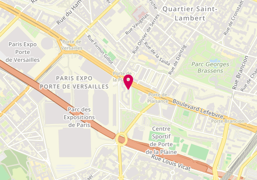 Plan de SOAVA Marina, 4 Rue Thureau Dangin, 75015 Paris