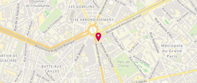Plan de DUZERT Thomas, 213 Avenue de Choisy, 75013 Paris