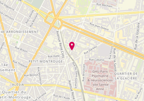 Plan de LOUIS Hubert, 37 Rue de la Tombe Issoire, 75014 Paris