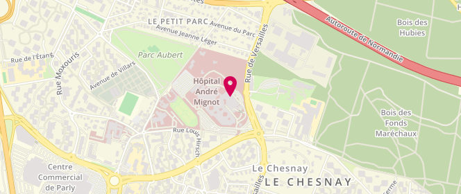 Plan de TRIDON Chloé, 177 Rue de Versailles, 78157 Le Chesnay-Rocquencourt