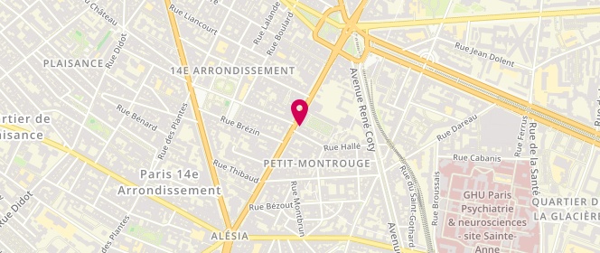 Plan de CHAMBERLIN Jannick, 19 Bis Avenue du Général Leclerc, 75014 Paris