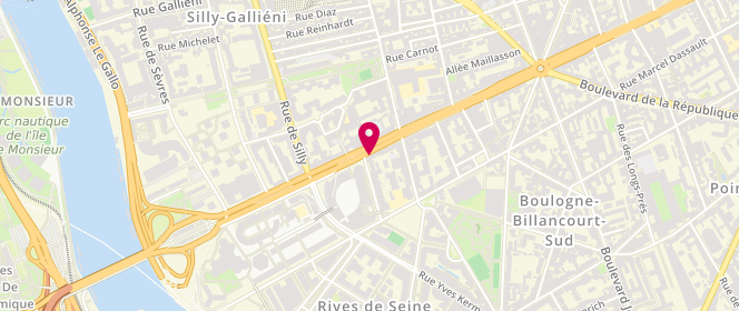 Plan de Mansourbakht Touraj, 43 Avenue du General Leclerc, 92100 Boulogne-Billancourt