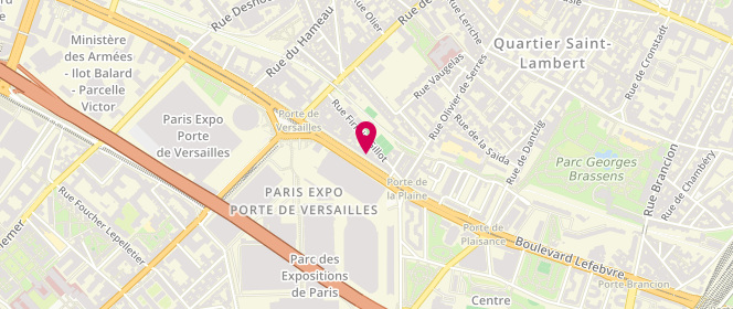 Plan de BASSIL Marc, 35 Boulevard Lefebvre, 75015 Paris