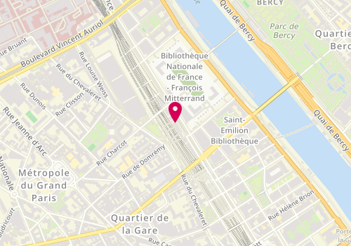 Plan de PALACCI Oana, 137 Avenue de France, 75013 Paris