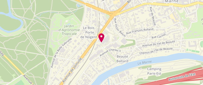 Plan de DIET Carine, 3 /5 Avenue Watteau, 94130 Nogent-sur-Marne