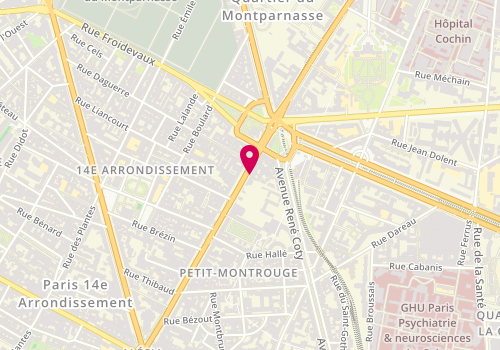 Plan de SAINT GIRONS Jérôme, 7 Avenue du Général Leclerc, 75014 Paris