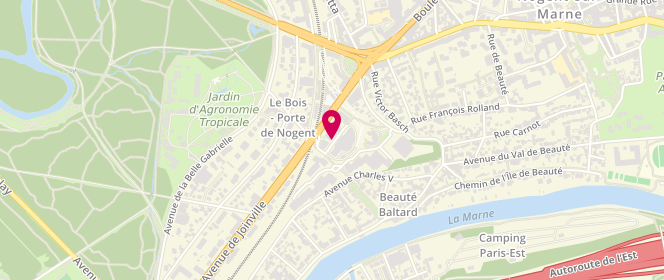Plan de GIRIER Bernard, 6 Avenue Watteau, 94130 Nogent-sur-Marne