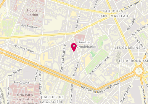 Plan de MENARD Jean, 19 Rue des Tanneries, 75013 Paris