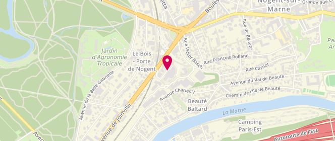 Plan de BONGRAND Christophe, 3 Avenue Watteau, 94130 Nogent-sur-Marne