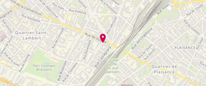 Plan de LE HENAFF Aude, 56 Rue de Vouille, 75015 Paris