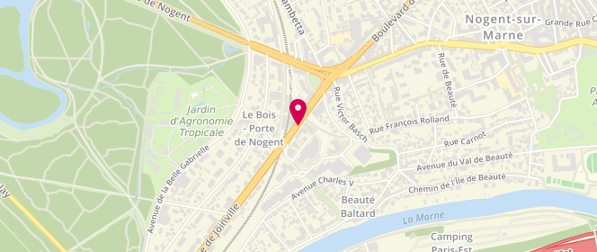 Plan de NAOURI Michaël, 9 Avenue de Joinville, 94130 Nogent-sur-Marne