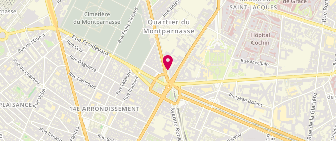 Plan de Lévy-KLOTZ Bernard, 295 Boulevard Raspail, 75014 Paris