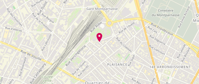 Plan de CHONG-SIT Didier, 3 Rue Crocé Spinelli, 75014 Paris