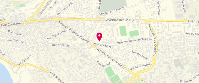 Plan de REGNAULT Bruno, 43 Ancienne Route de Villedieu, 50400 Granville