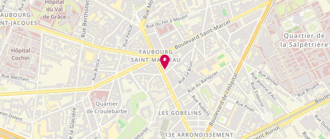 Plan de LIX Maelenn, 33 Avenue des Gobelins, 75013 Paris