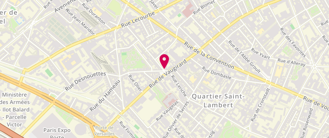 Plan de ROLLAND Florence, 47 Rue Saint Lambert, 75015 Paris