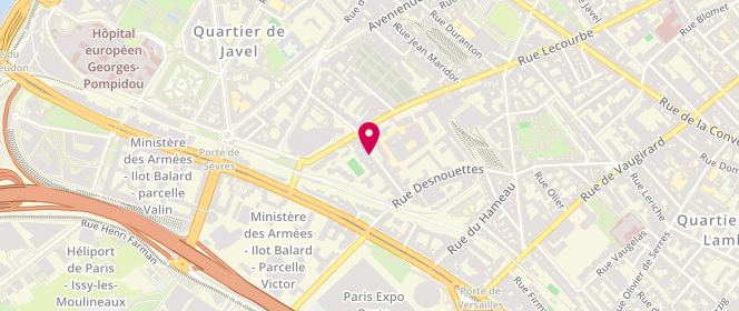 Plan de BOUCCARA Didier, 54 Rue Vasco de Gama, 75015 Paris