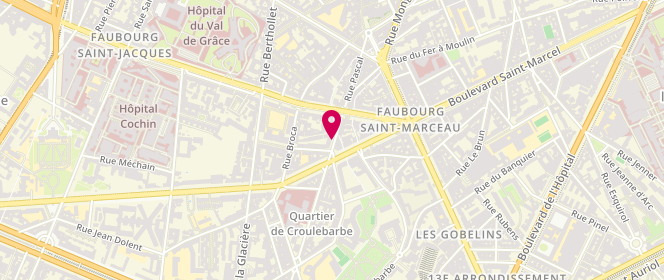 Plan de HOLSTEIN Marc, 42 Rue Pascal, 75013 Paris