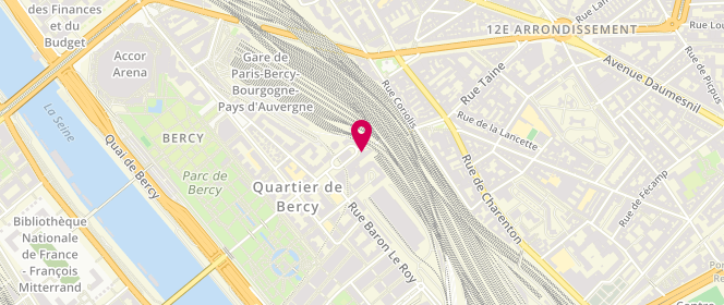 Plan de TOUZOT Maxime, 18 Place Lachambeaudie, 75012 Paris