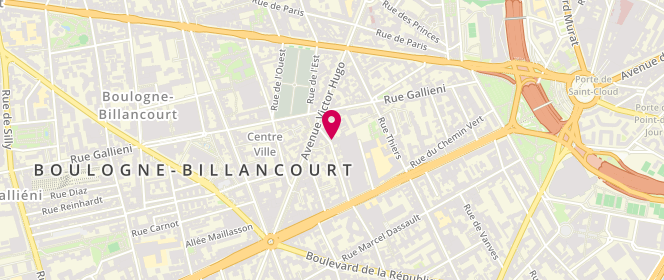 Plan de ESPINOSA Patrick, 36 Rue Emile Landrin, 92100 Boulogne-Billancourt