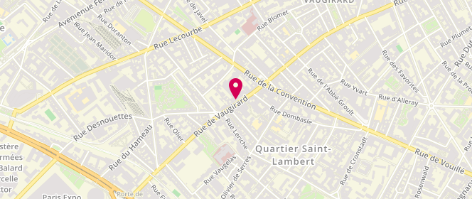 Plan de SELLEM Gérard, 340 Rue de Vaugirard, 75015 Paris