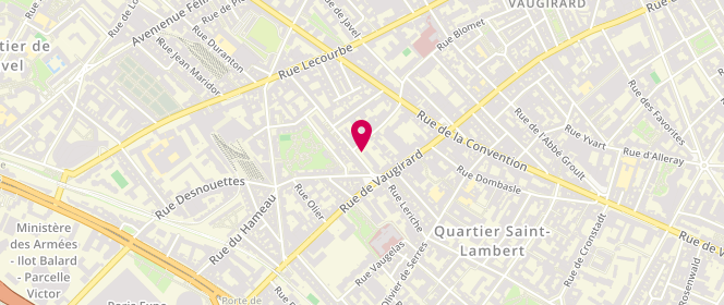Plan de TAVERNIER David, 37 Rue Saint Lambert, 75015 Paris