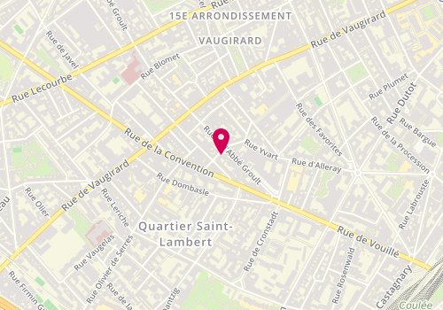 Plan de COLIN DE VERDIERE Armelle, 13 Rue Marmontel, 75015 Paris