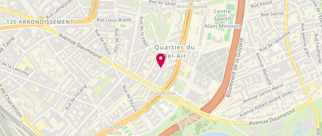 Plan de COHEN Jean, 7 Rue du Colonel Oudot, 75012 Paris