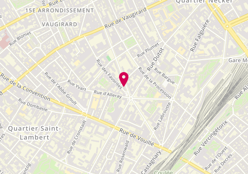 Plan de PHAM Clarisse, 48 Rue Paul Barruel, 75015 Paris