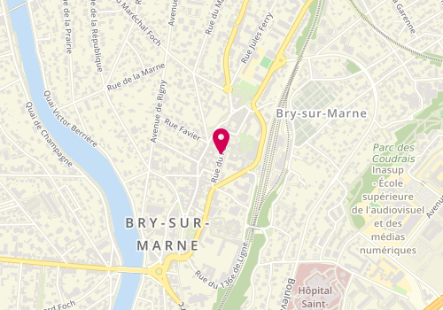 Plan de OSIKA Eric, 36 Rue du Four, 94360 Bry-sur-Marne