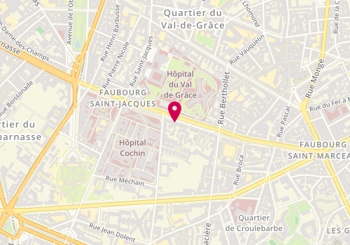 Plan de URFAN Ashraf, 87 Boulevard de Port Royal, 75013 Paris