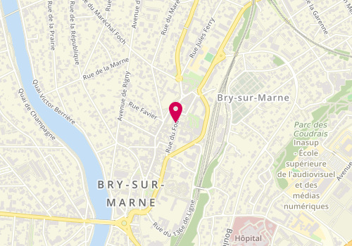 Plan de MULLER Bernhard, 38 Rue du Four, 94360 Bry-sur-Marne
